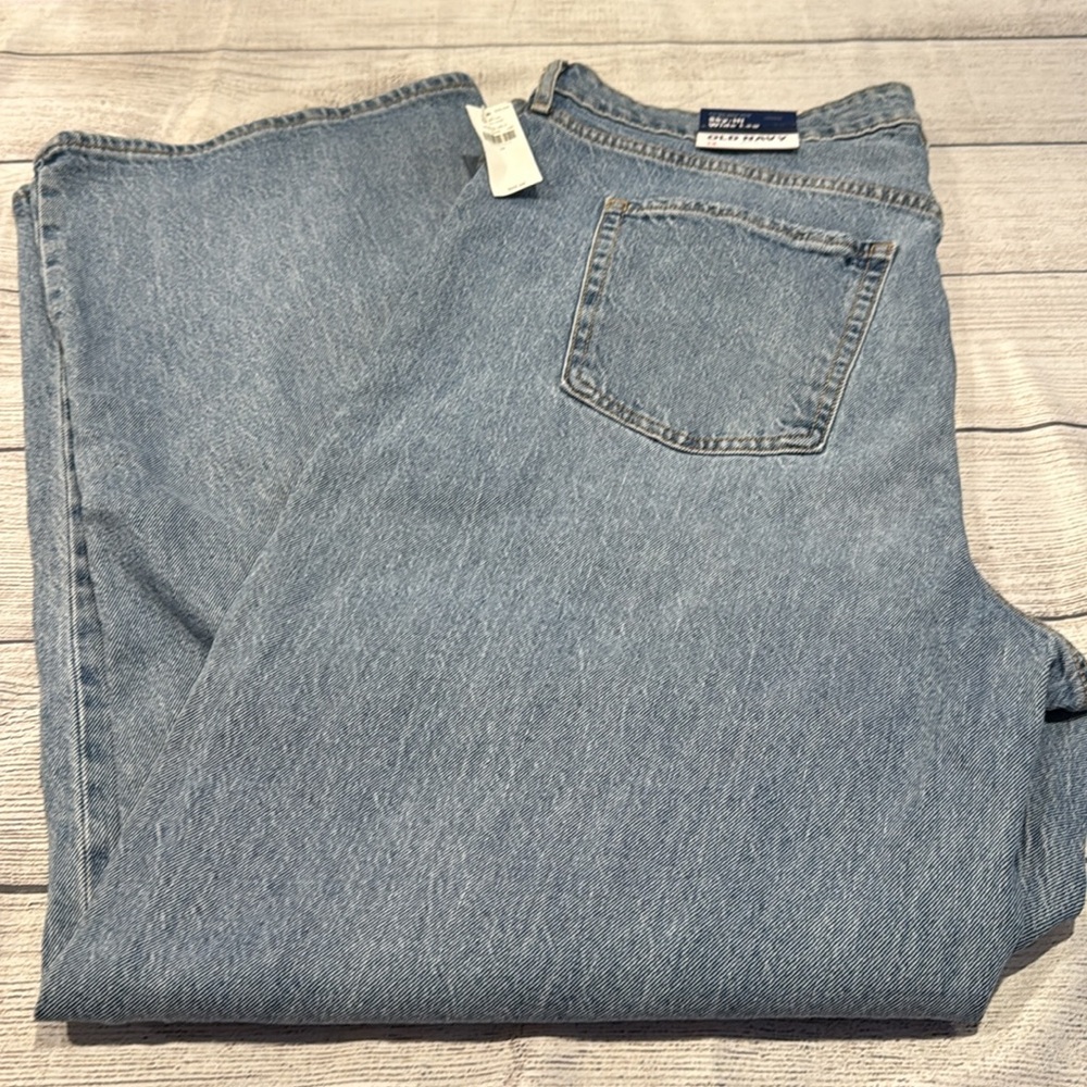Women’s Old Navy Sky-Hi Wide Leg extra high rise jeans size 14 - Picture 4 of 15